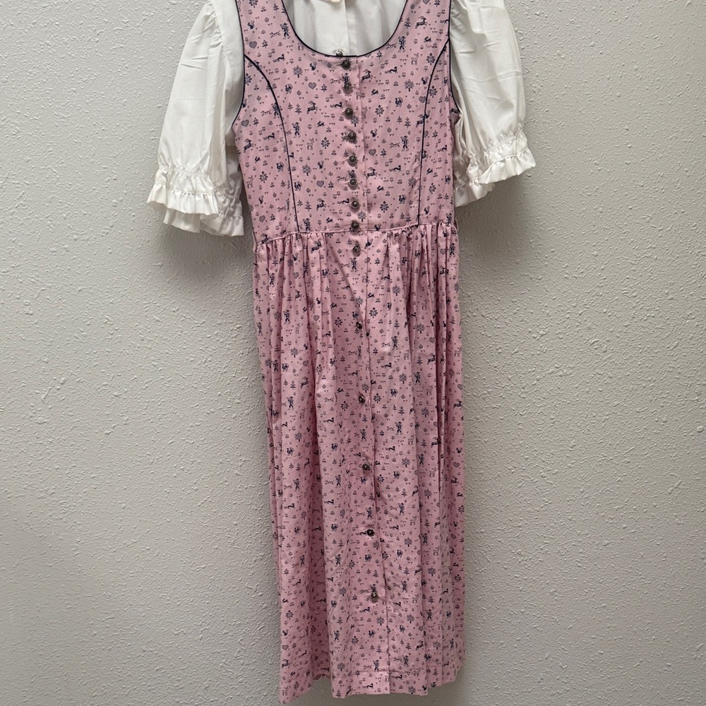 Pink Floral Kids Dress